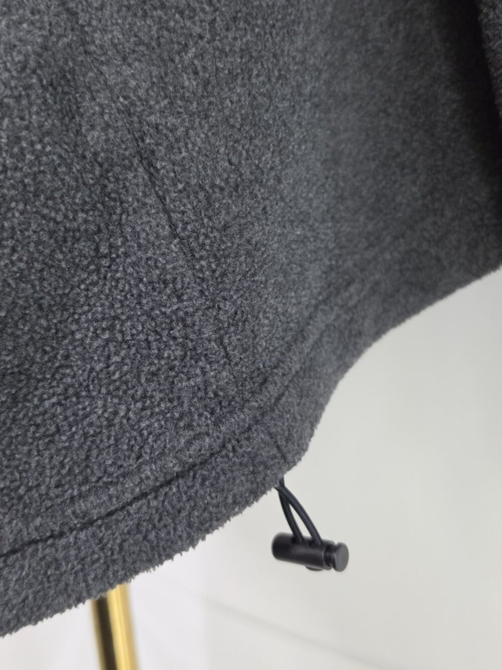 Columbia Gray Full Zip Fleece Jacket High Neck Outdoor Casual - Picture 5 of 6